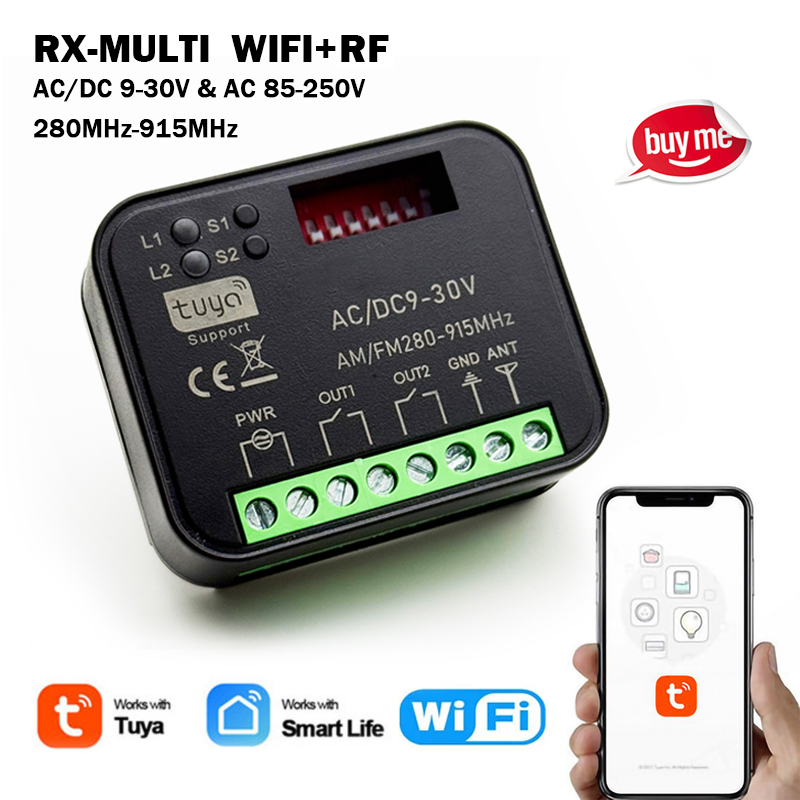 New RX-MULTI 300 a 868 MHz Tuy - Rf 433Mhz Module reseña y precio