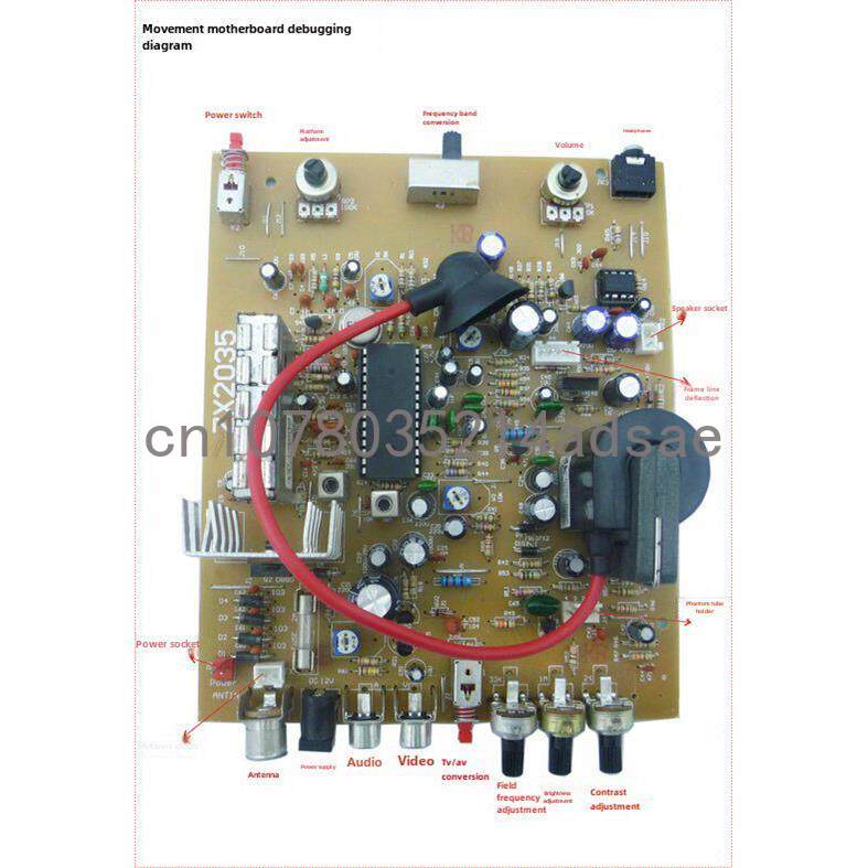 5.5 Inch Black & White TV Main - Diy Electronics Soldering Kit reseña y precio