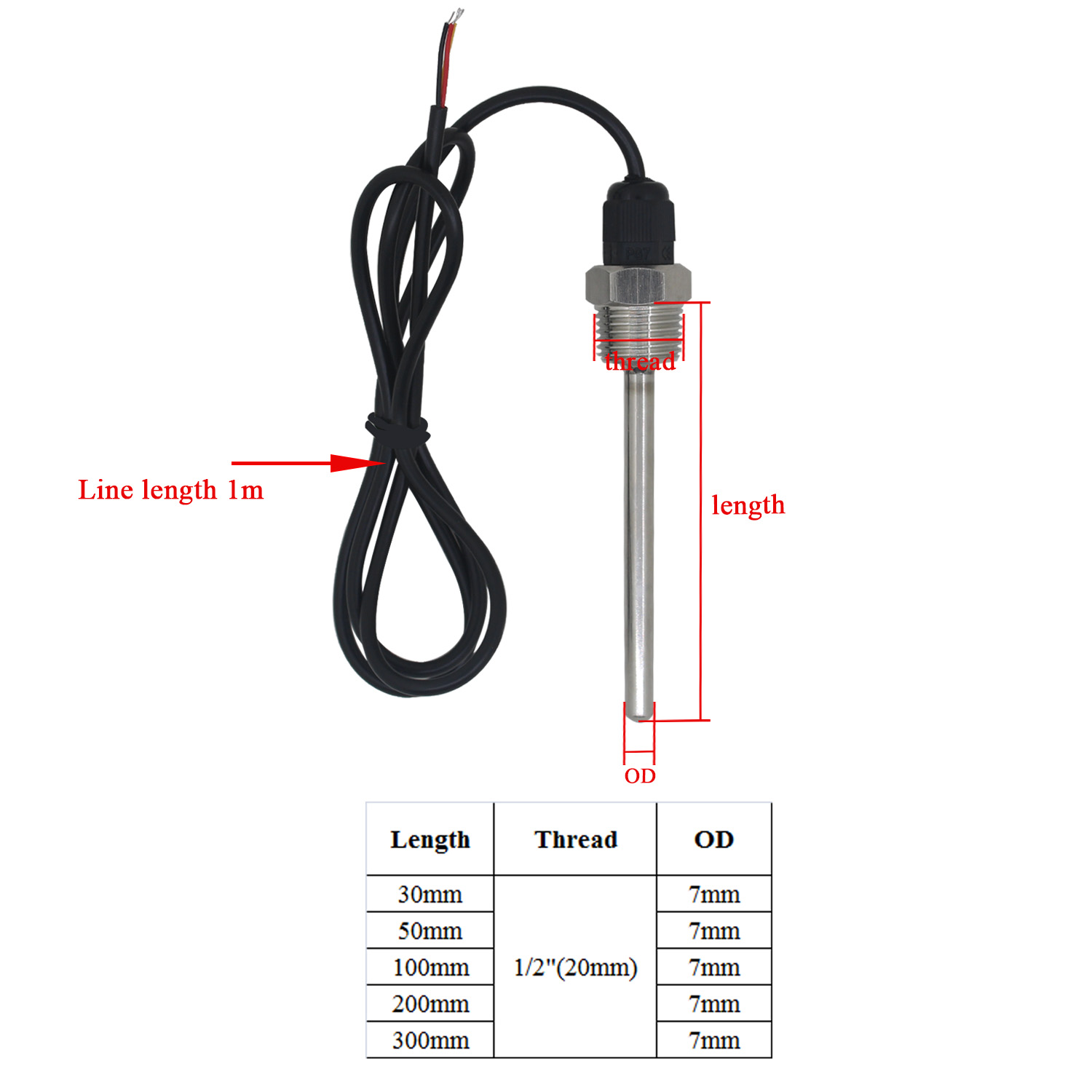 1x DS18B20 Digital Temperature - Ds18B20 Temperature Sensor reseña y precio