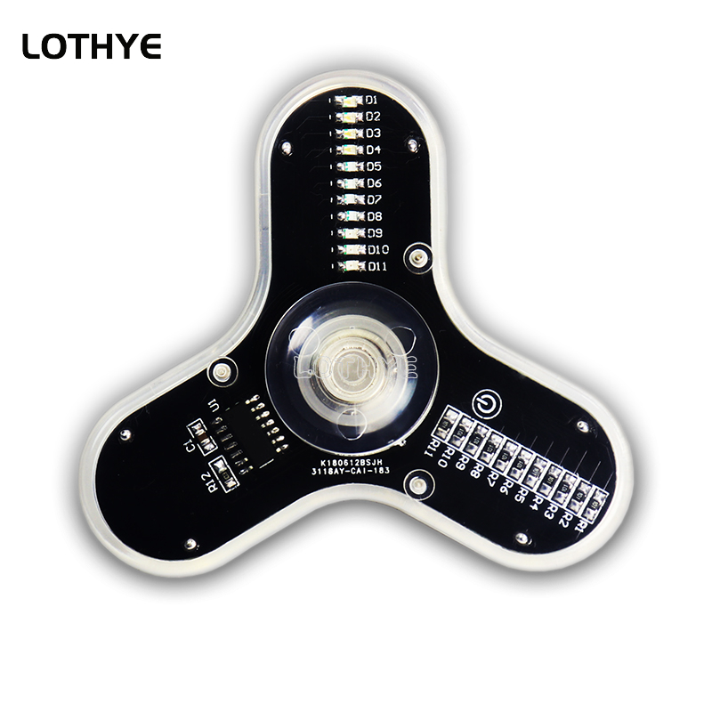 LED Fidget Spinner Manufacture - Diy Electronics Soldering Kit reseña y precio