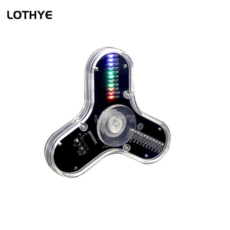 LED Fidget Spinner Manufacture - Diy Electronics Soldering Kit reseña y precio