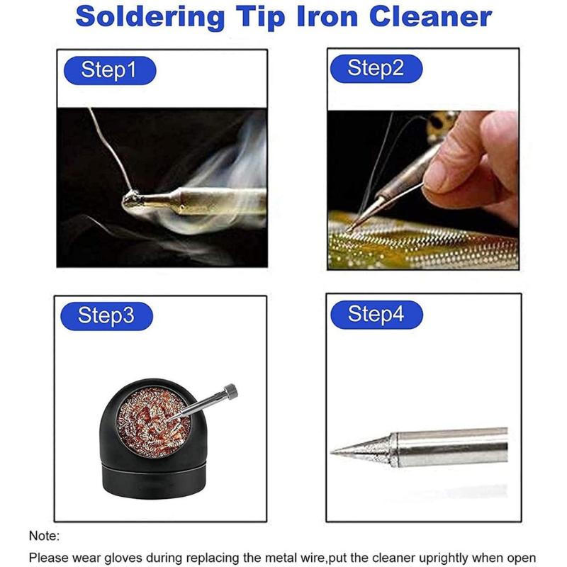 Soldering Iron Tip Cleaner Bal - Diy Electronics Cleaner reseña y precio