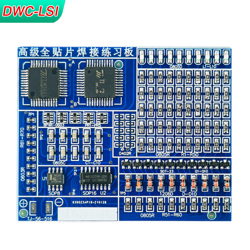 SMD/SMT Components Soldering P - Diy Electronics Game reseña y precio