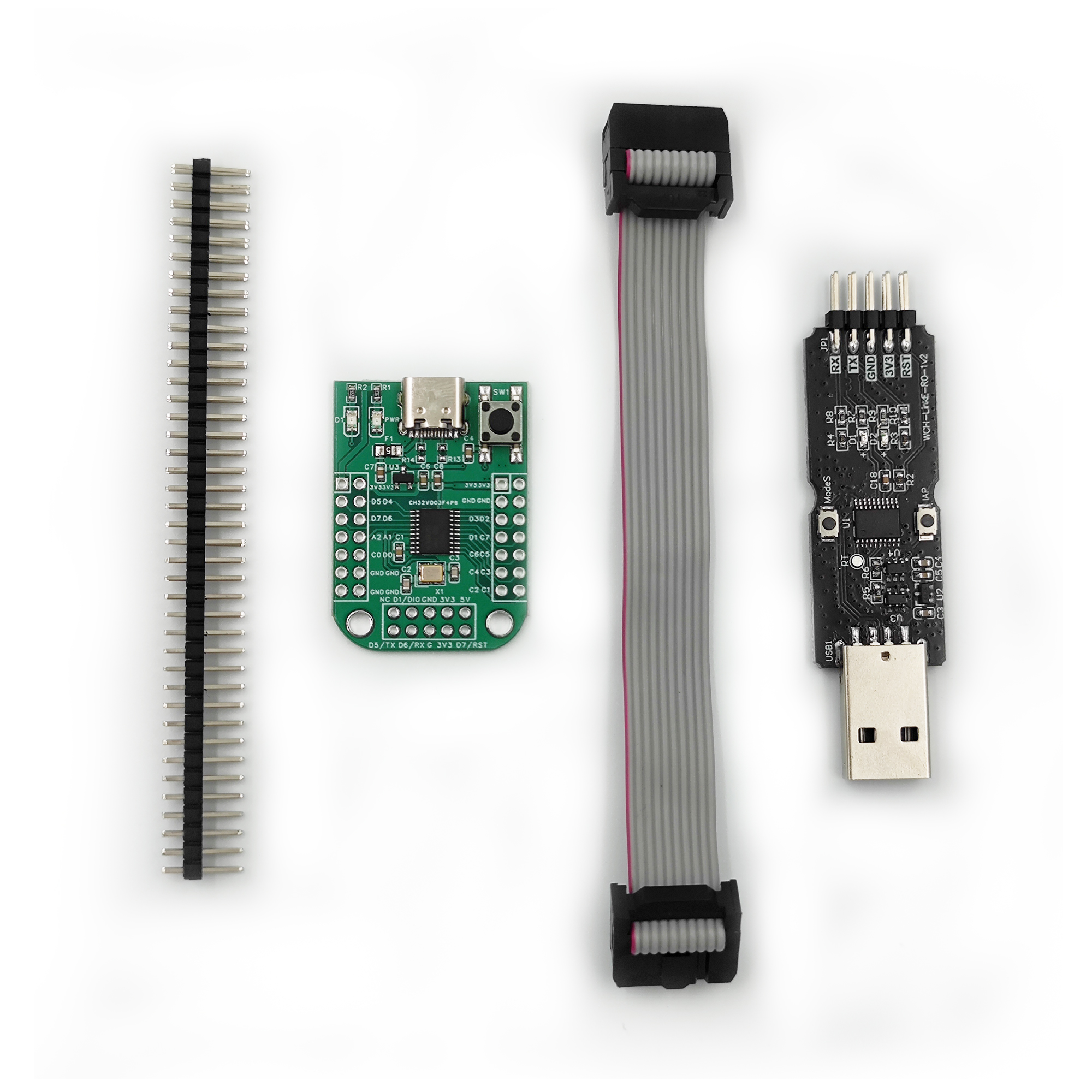 CH32V003 Kit 5IC Development b - Diy For Electronics reseña y precio