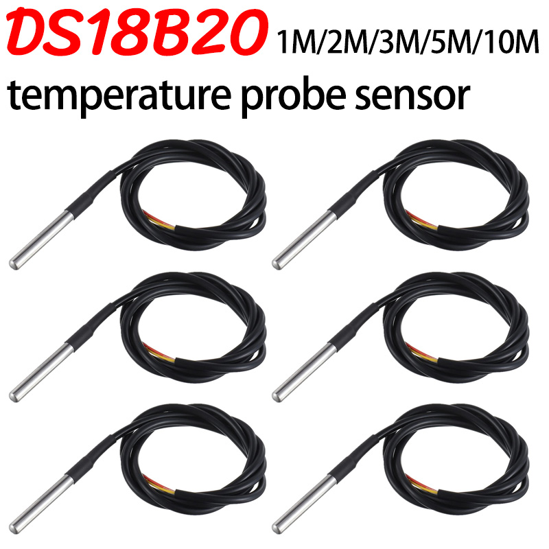 DS18B20 Stainless Steel Packag - Ds18B20 Temperature Sensor reseña y precio