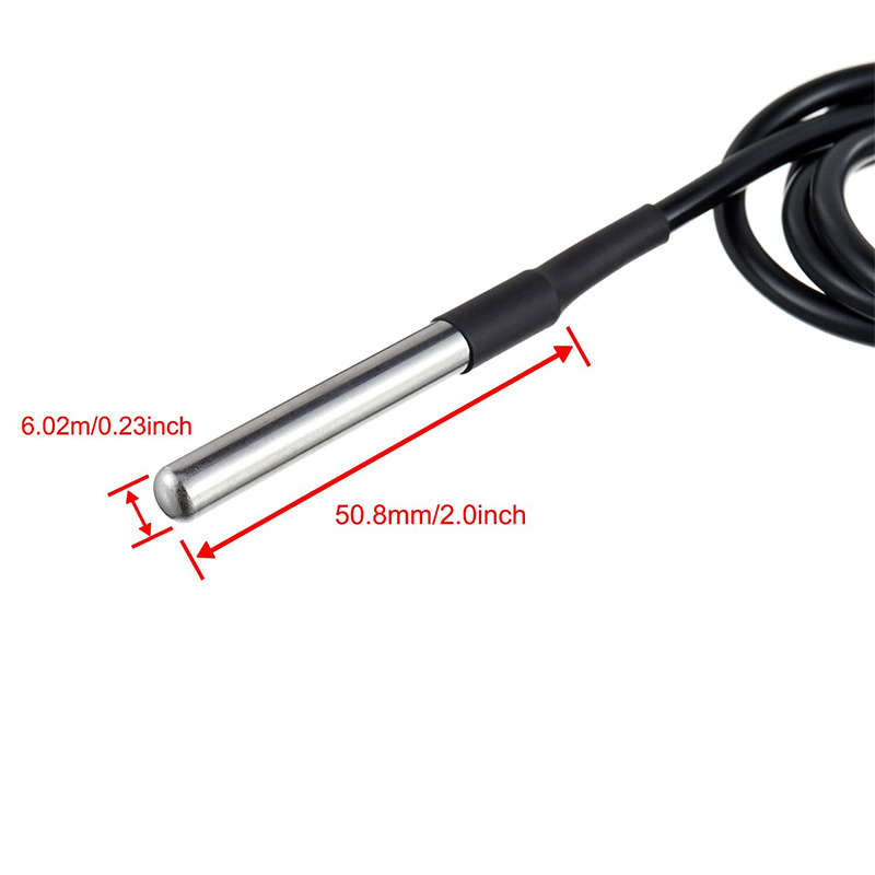 DS18B20 Stainless Steel Packag - Ds18B20 Temperature Sensor reseña y precio