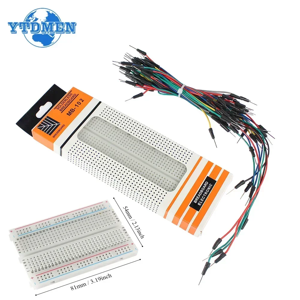 MB-102 Breadboard 400 830 Poin - Pcb Etching Kit reseña y precio