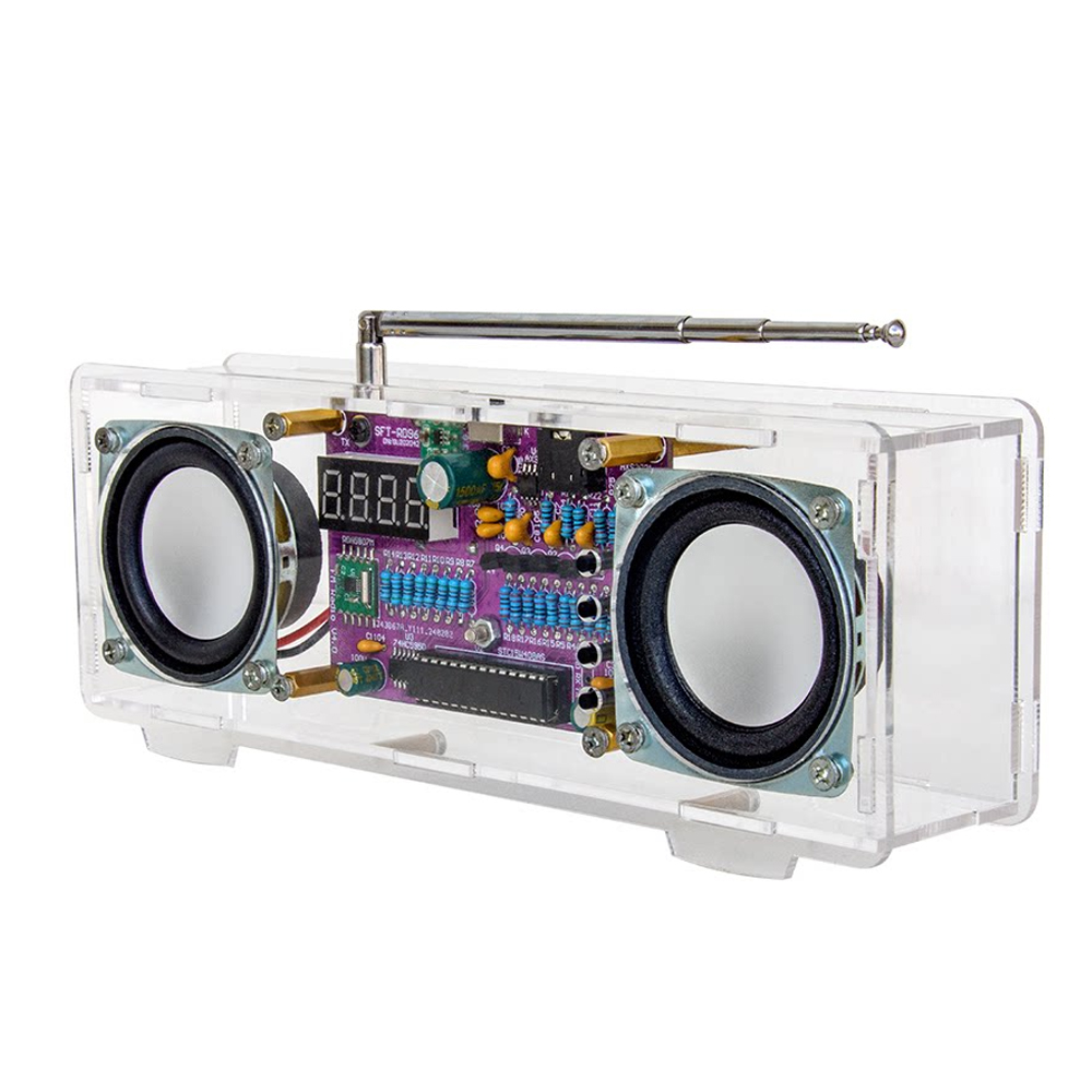 FM Radio Electronic DIY Kit 87 - Diy Electronics Youtube Channel reseña y precio