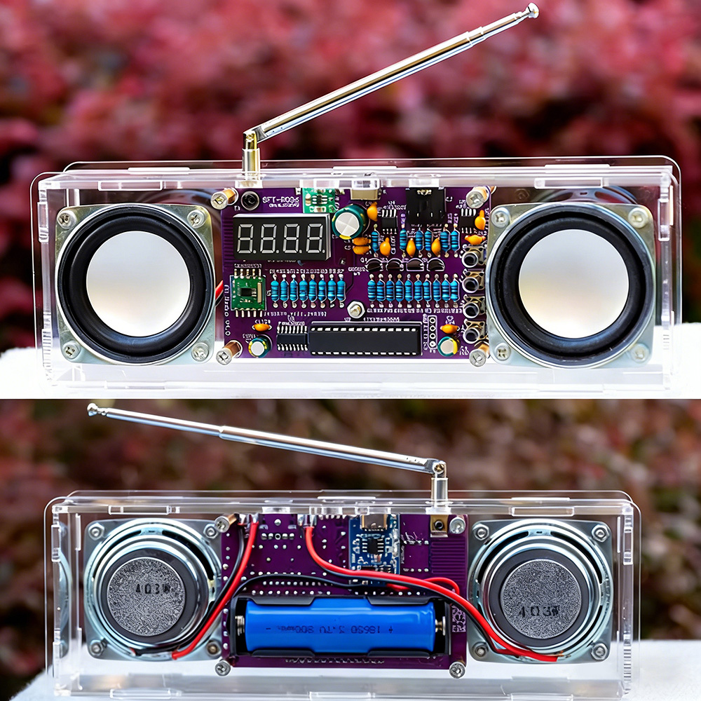 FM Radio Electronic DIY Kit 87 - Diy Electronics Youtube Channel reseña y precio