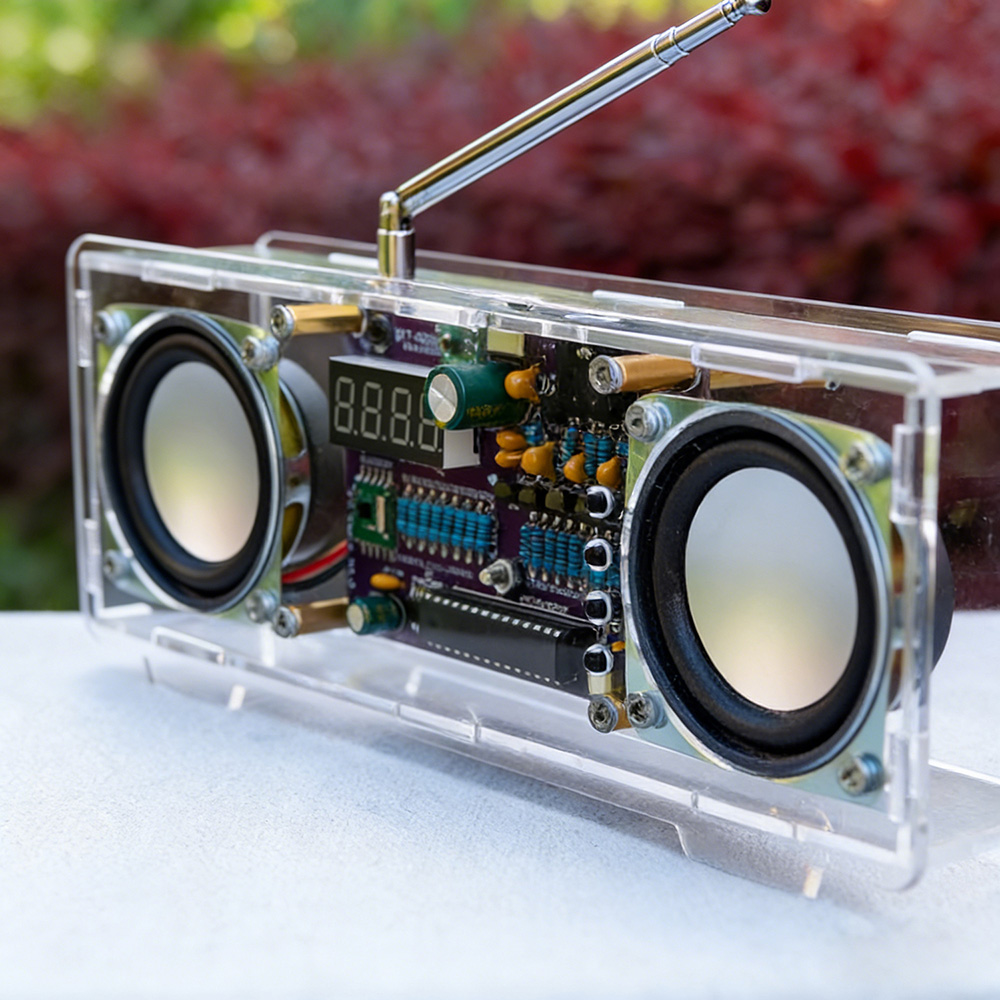 FM Radio Electronic DIY Kit 87 - Diy Electronics Youtube Channel reseña y precio