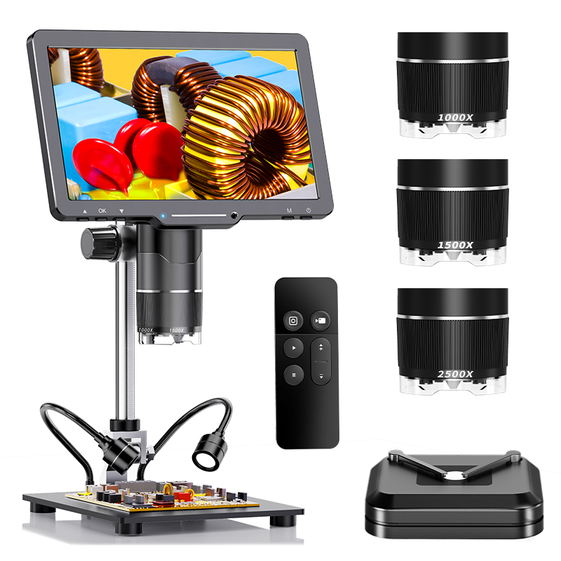 2500X HDMI Digital Microscope  - Diy Electronics Microscope reseña y precio