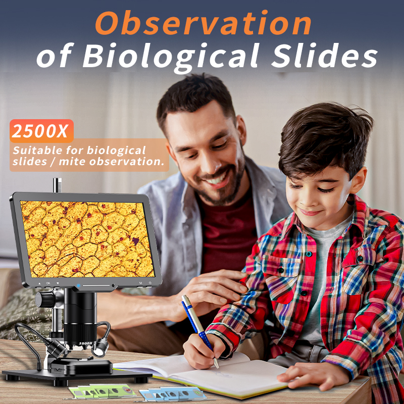 2500X HDMI Digital Microscope  - Diy Electronics Microscope reseña y precio