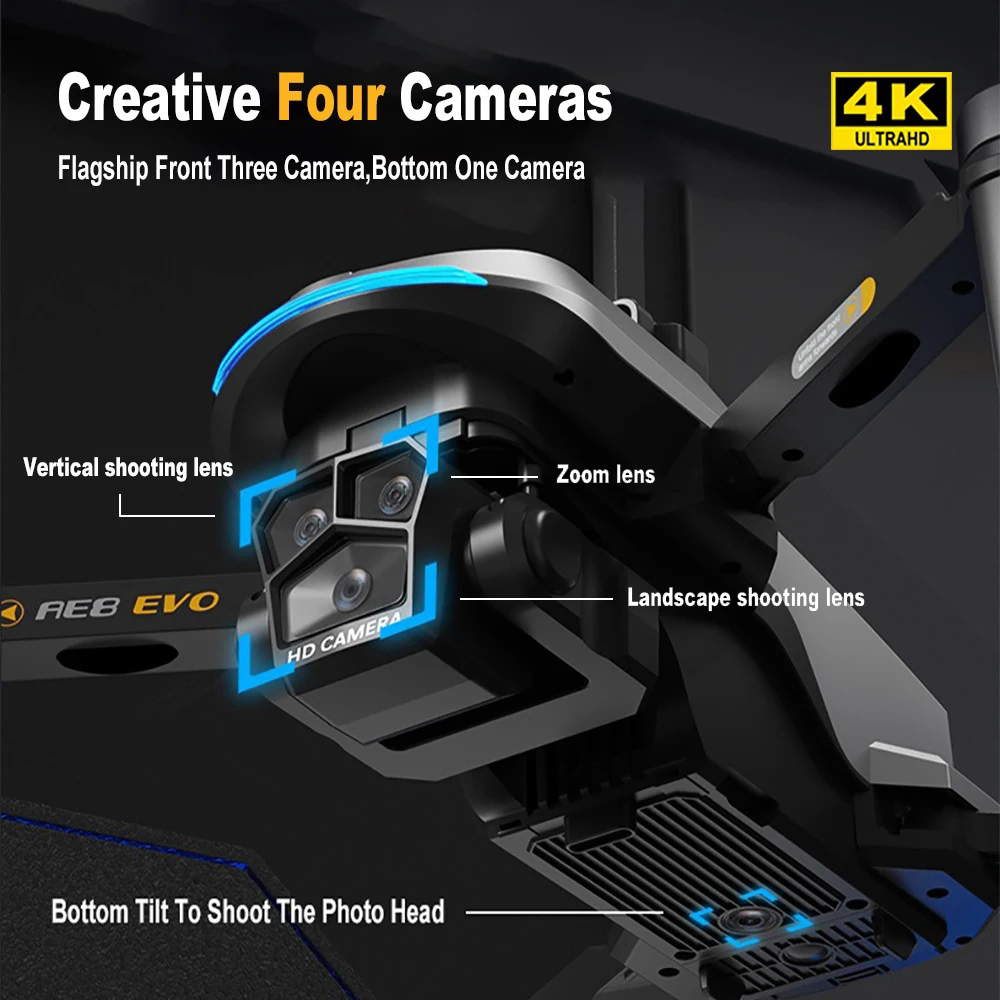AE8 EVO Drone 4K Professional  - Diy Drone Electronics reseña y precio