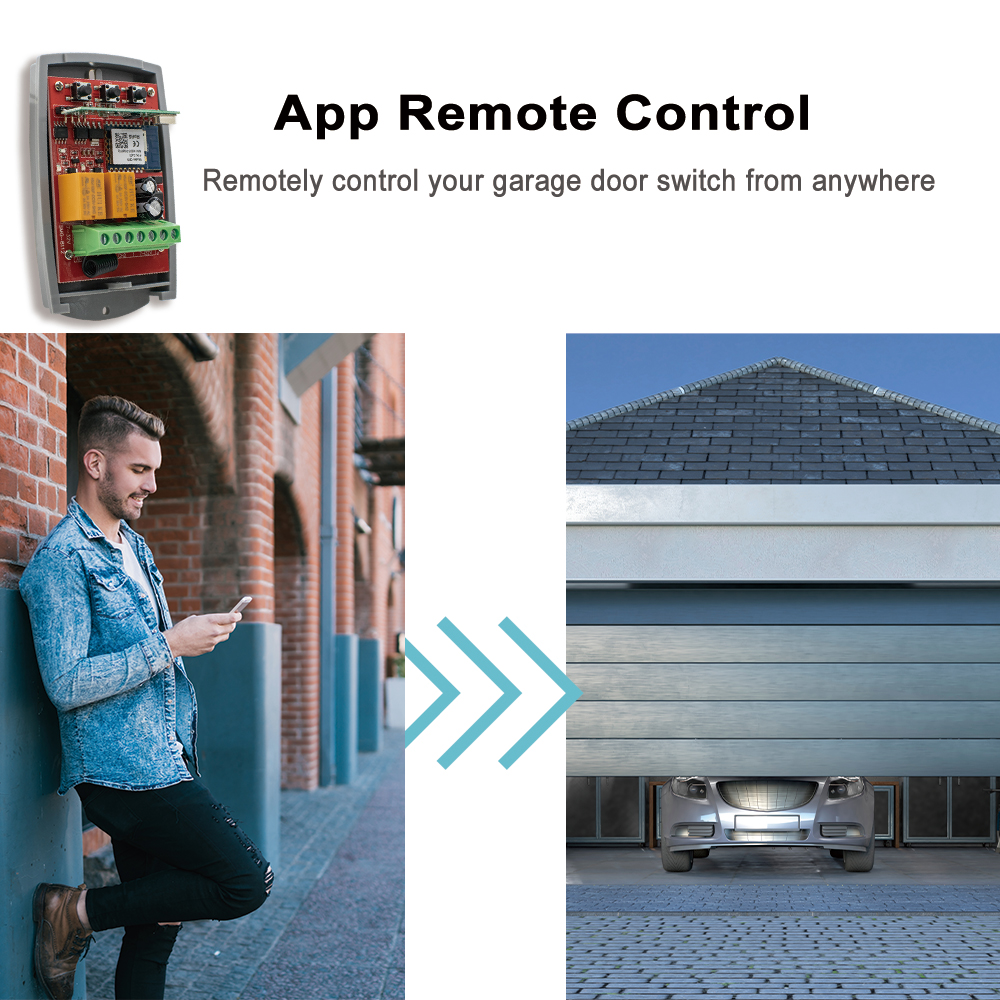 Tuya Auto Gate Control Opener  - Rf 433Mhz Module reseña y precio