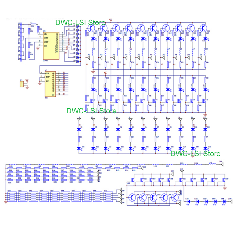 SMD/SMT 14 Types Of 240 Patch  - Pcb Etching Kit reseña y precio