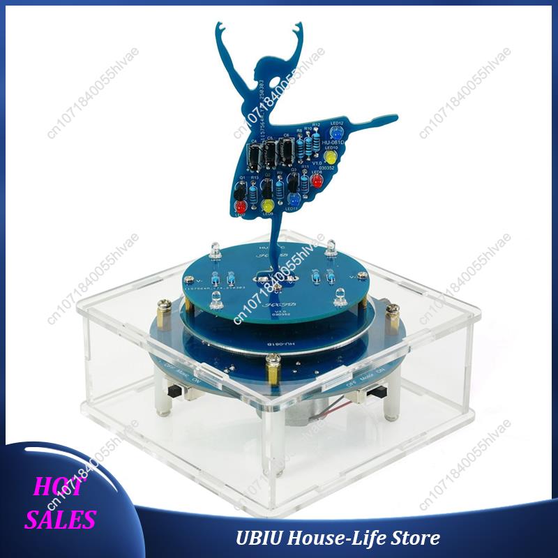Rotating Music Box DIY Electro - Diy Electronics Soldering Kit reseña y precio