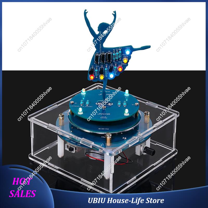 Rotating Music Box DIY Electro - Diy Electronics Soldering Kit reseña y precio