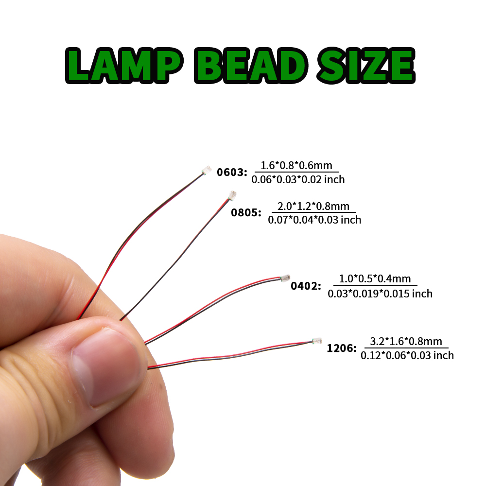 10pcs/Set Micro LED Lamp Chips - Diy Electronics For Beginners reseña y precio