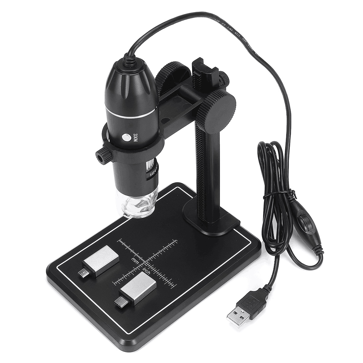 USB Digital Microscope 500X/10 - Diy Electronics Microscope reseña y precio