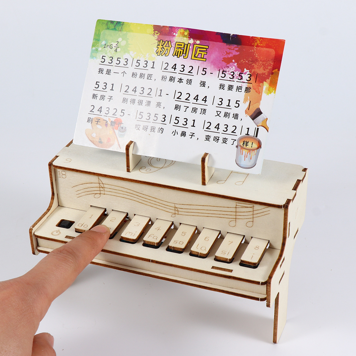 DIY Wooden Electronic Piano Mo - Diy Electronics For Beginners reseña y precio