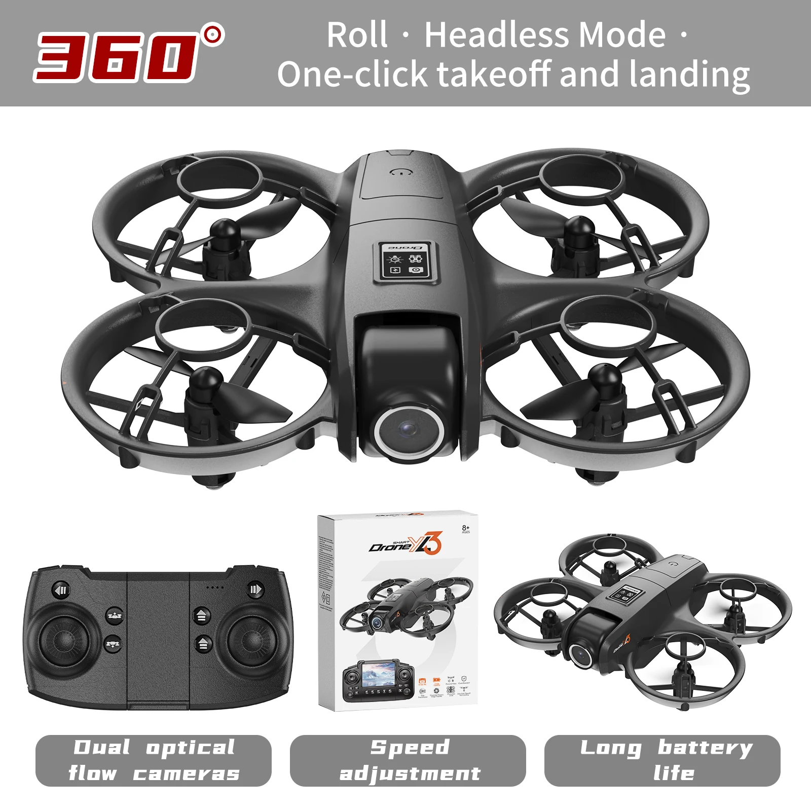 New YL3 RC Drone 8K 1080P Wide - Diy Drone Electronics reseña y precio