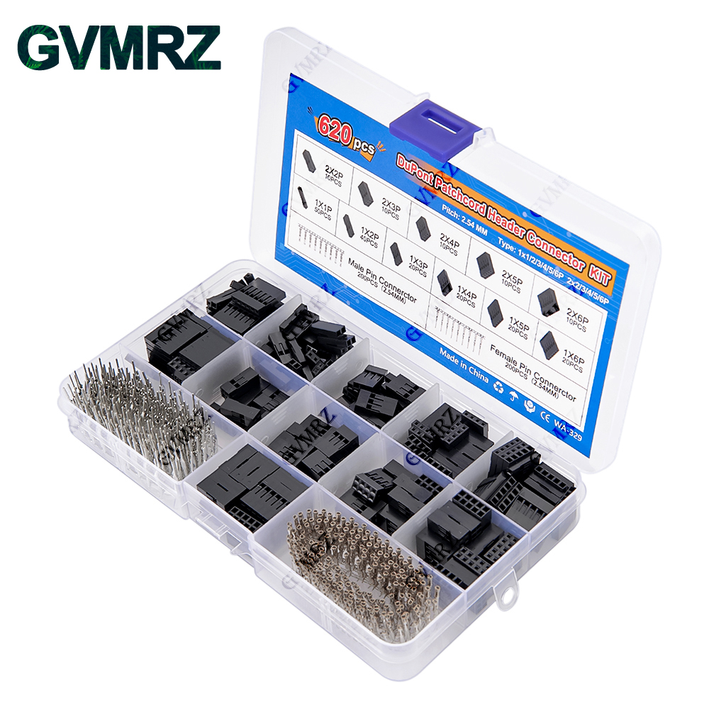 620PCS DuPont Header Connector - Diy Electronics For Beginners reseña y precio