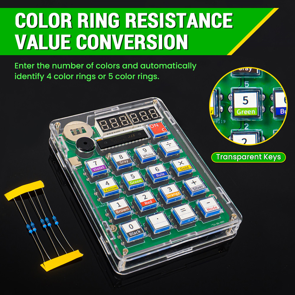 DIY Calculator Electronic Prod - Pcb Etching Kit reseña y precio