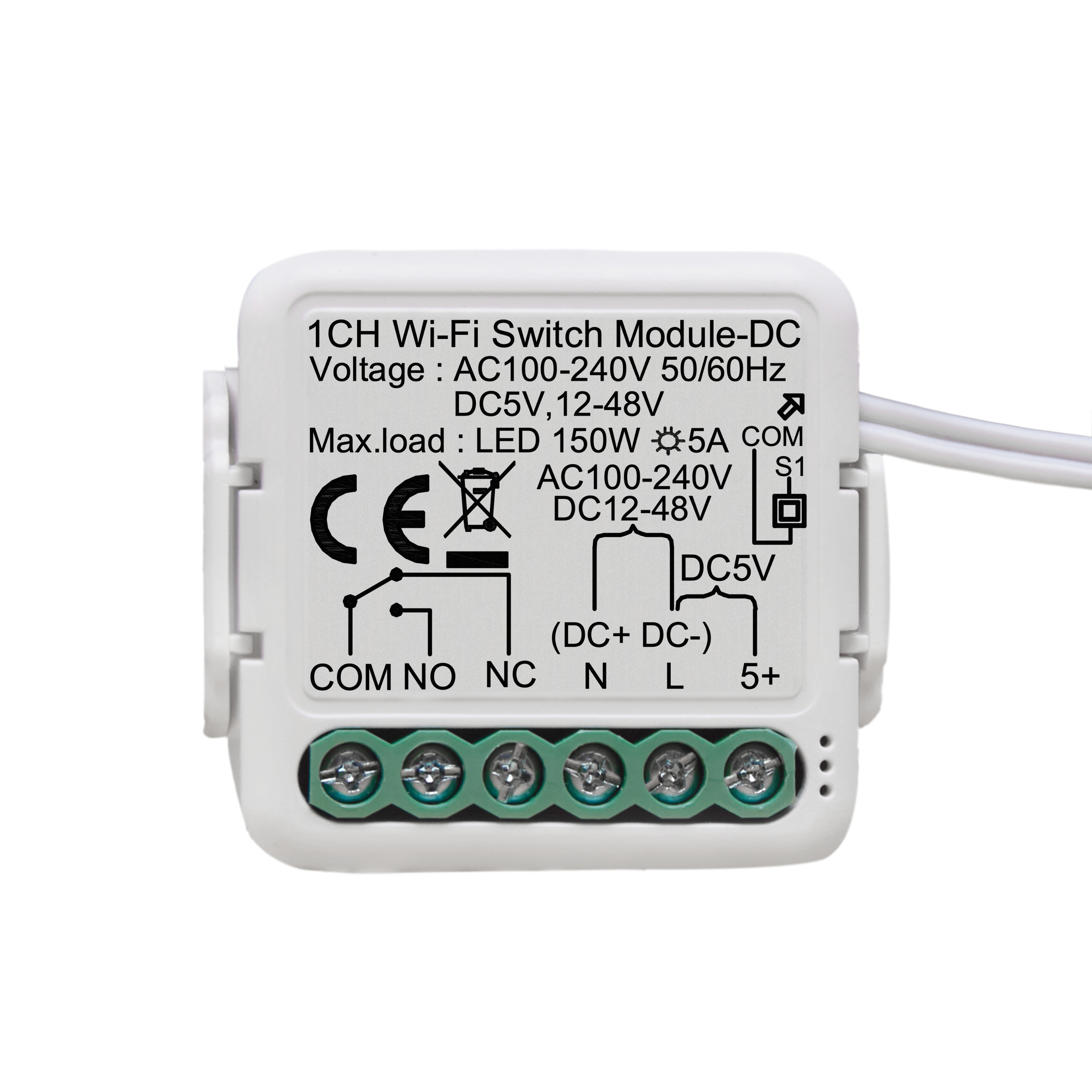 Tuya Smart Dry Contact Switch  - Rf 433Mhz Module reseña y precio