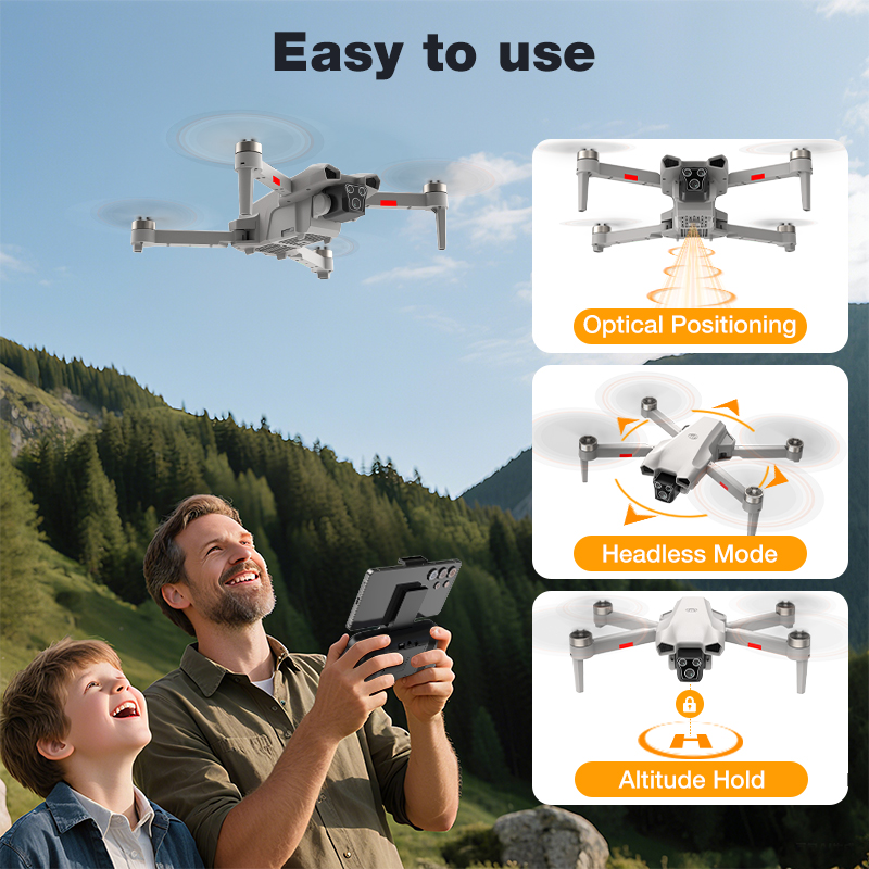NEW Hot L017 Pro Drone Brushle - Diy Drone Electronics reseña y precio