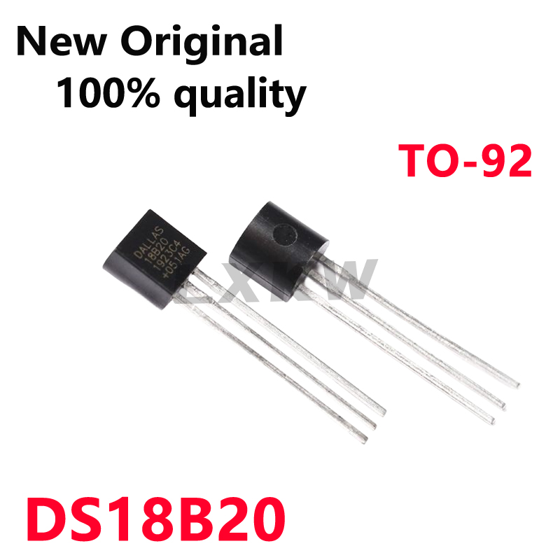 10/PCS New DS18B20 TO-92 Digit - Ds18B20 Temperature Sensor reseña y precio