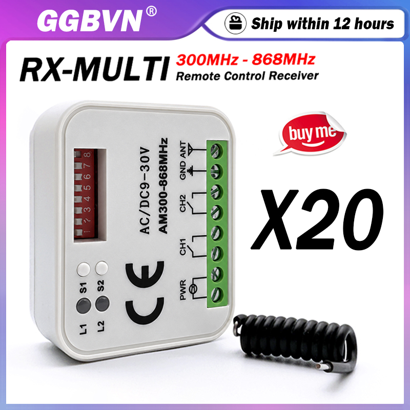 1-20pcs New Universal RX MULTI - Rf 433Mhz Module reseña y precio