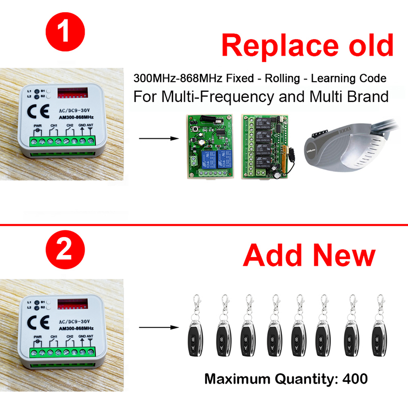 1-20pcs New Universal RX MULTI - Rf 433Mhz Module reseña y precio