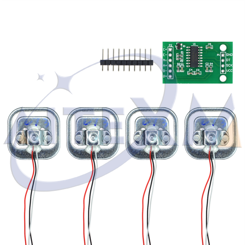 4PCS Human Scale Load Cell Wei - Diy Electronics Load Cell reseña y precio