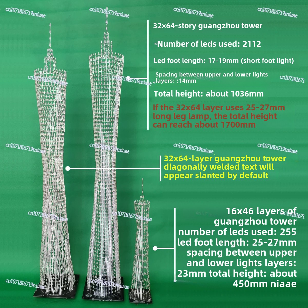 64-Floor Canton Tower DIY Kit  - Diy Electronics For Beginners reseña y precio