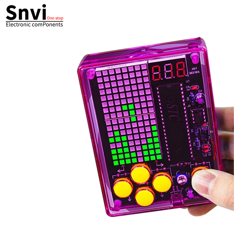 Snvi DIY Pixel Game Console Ki - Diy Electronics Game reseña y precio
