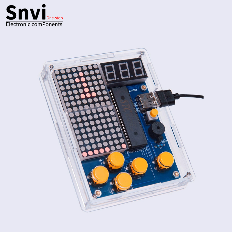 Snvi DIY Pixel Game Console Ki - Diy Electronics Game reseña y precio
