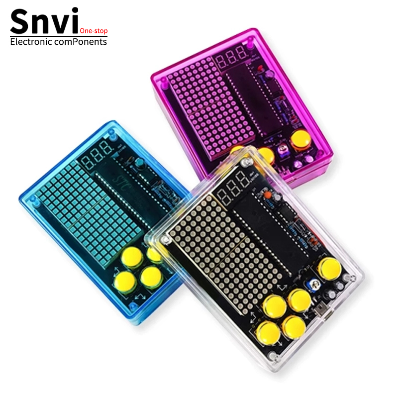 Snvi DIY Pixel Game Console Ki - Diy Electronics Game reseña y precio
