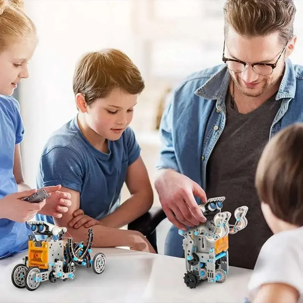 13 in 1 Solar Powered Robot Sc - Diy Electronics Game reseña y precio