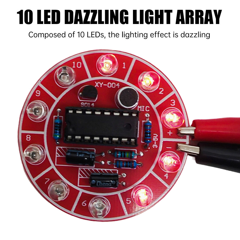3–5V DC voice-controlled rotat - Diy Electronics Game reseña y precio